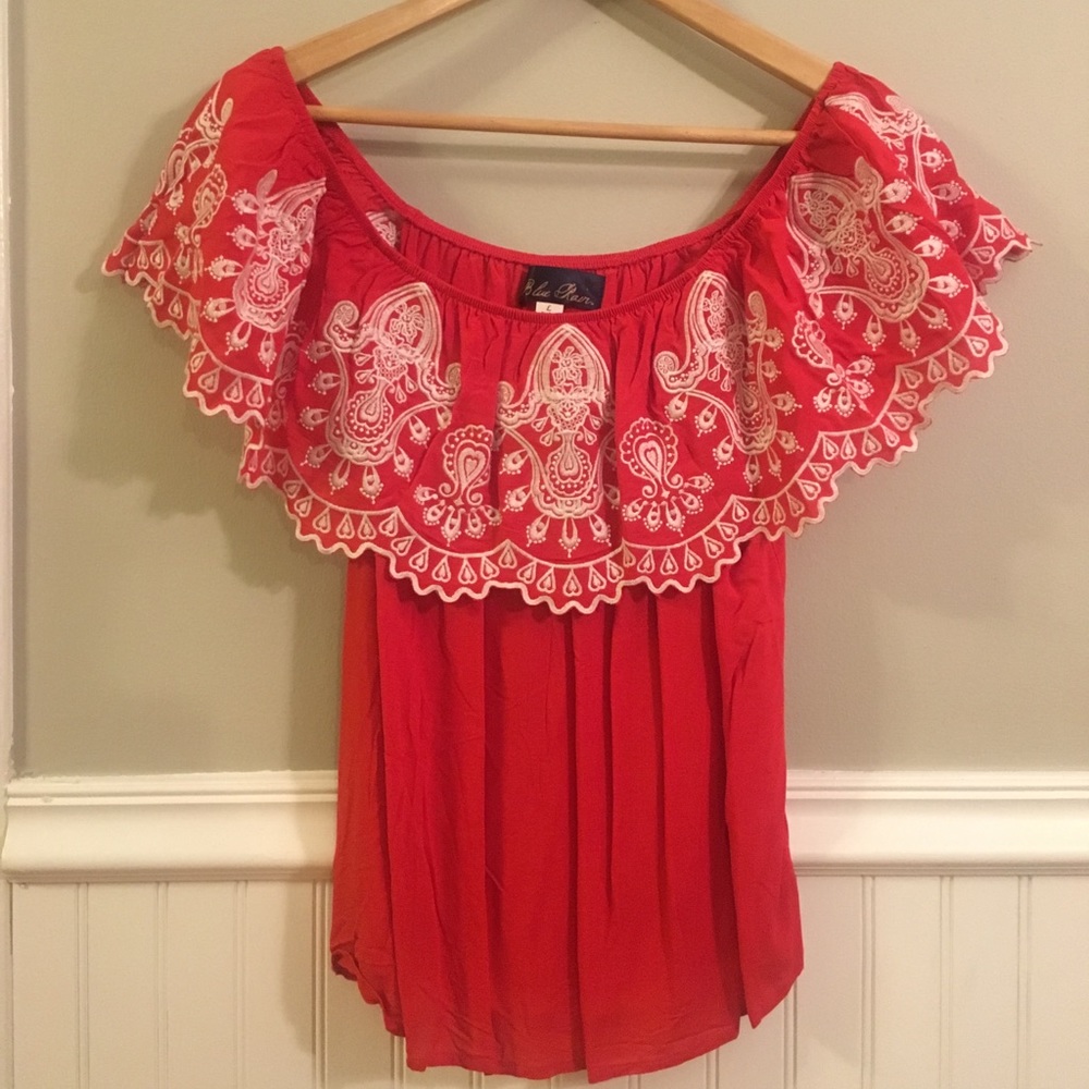 Off the shoulder top